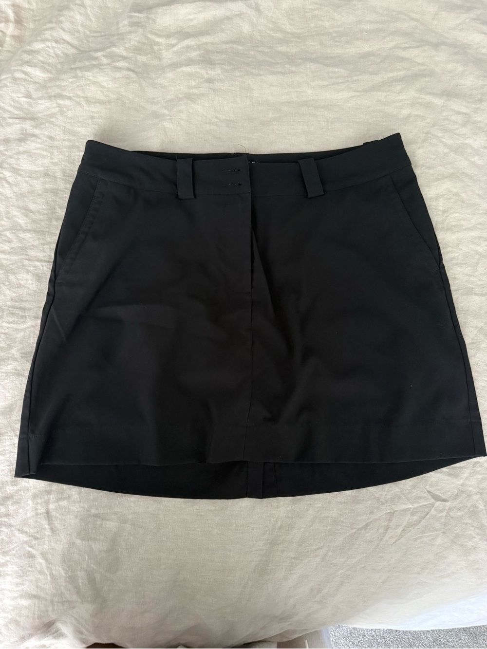 Nike Black Dri-FIT Golf Skort